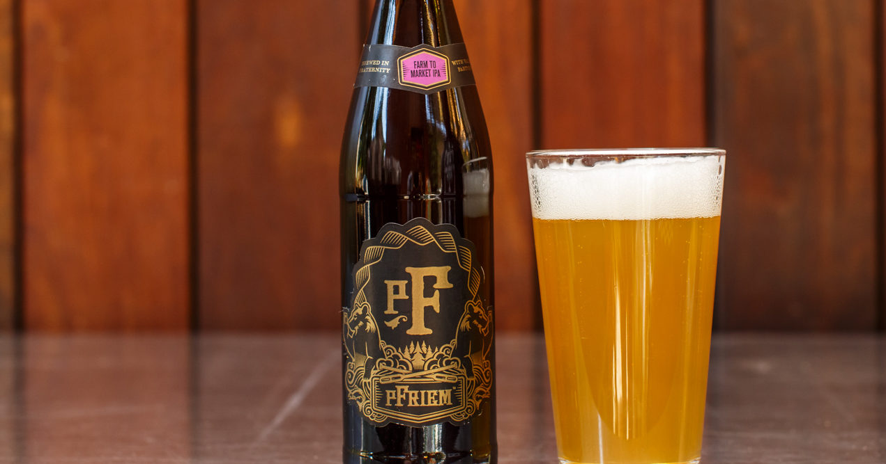 Zupan’s Markets has partnered with pFriem to release the sixth Farm-to-Market beer in its private label line. (image courtesy of Zupan's Markets)