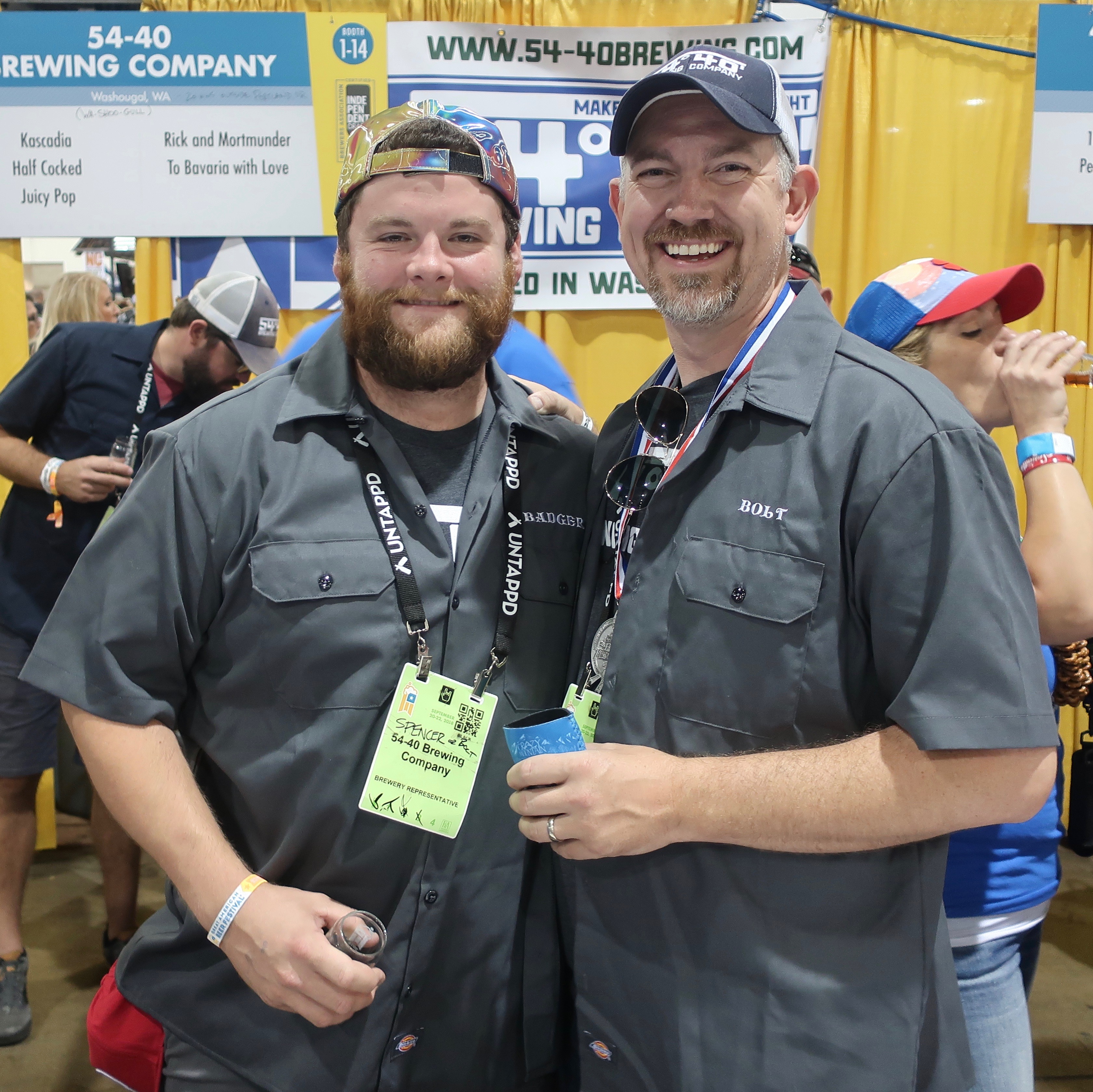 Badger and Bolt Minister from 54°40’ Brewing win a Silver Medal at the 2018 Great American Beer Festival.