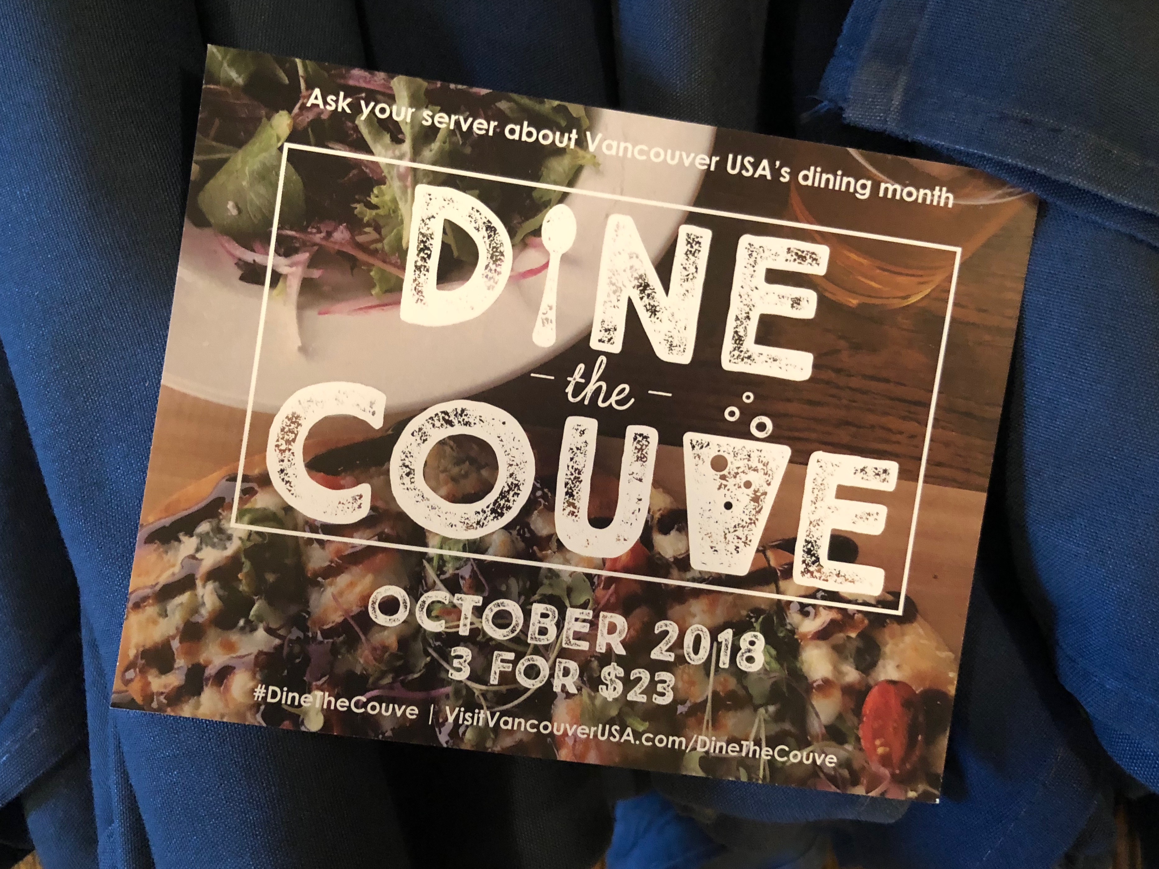 Visit Vancouver USA Presents Dine the Couve Vancouver Dining Month