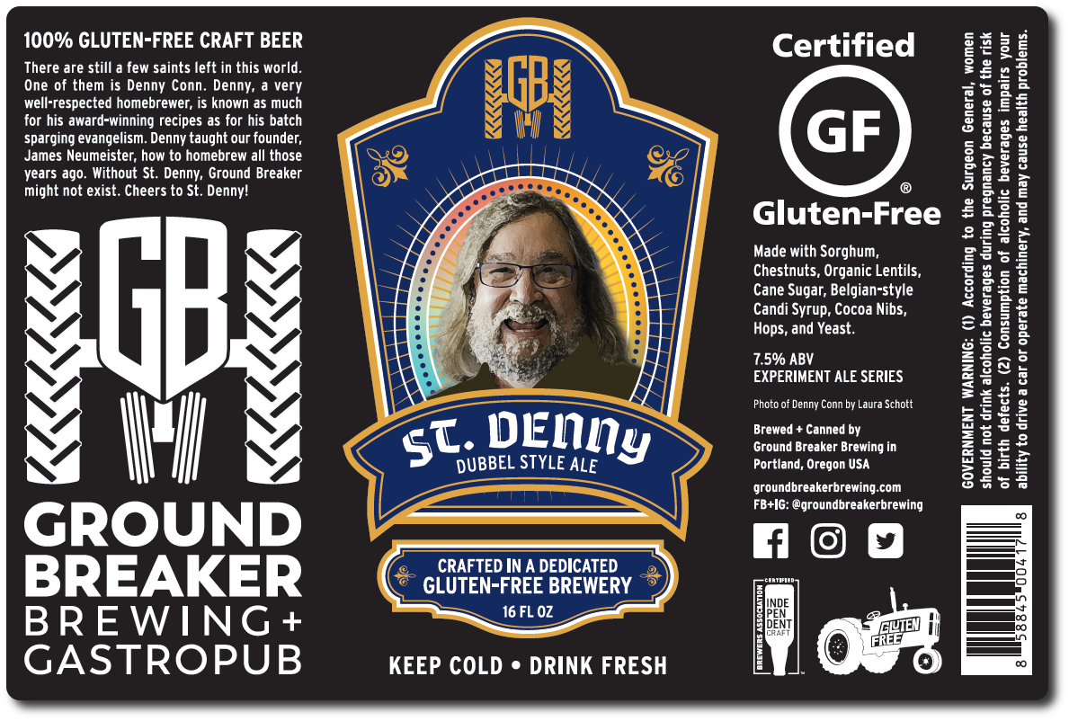 Ground Breaker Brewing Releases St. Denny Dubbel Style Ale November 12th —  Ground Breaker Brewing