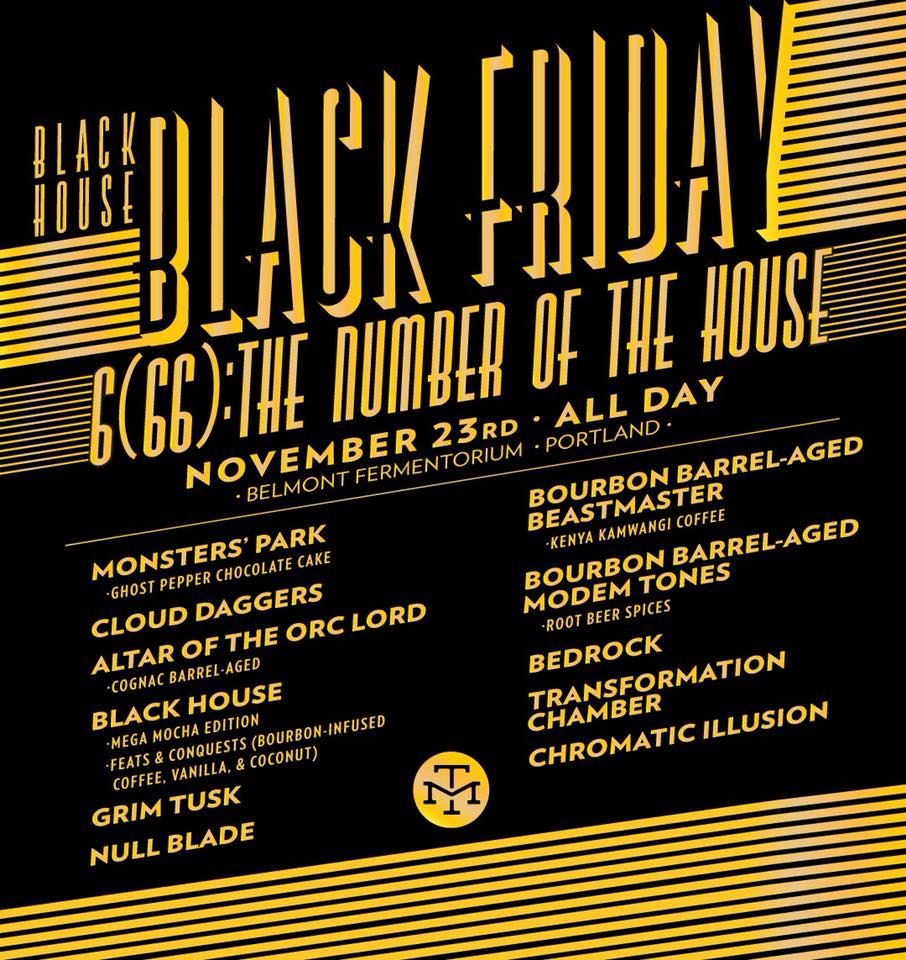 Modern Times Belmont Fermentorium Black House Black Friday 6 66