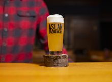 image of Flannel Blizzard Pale Ale courtesy of Aslan Brewing