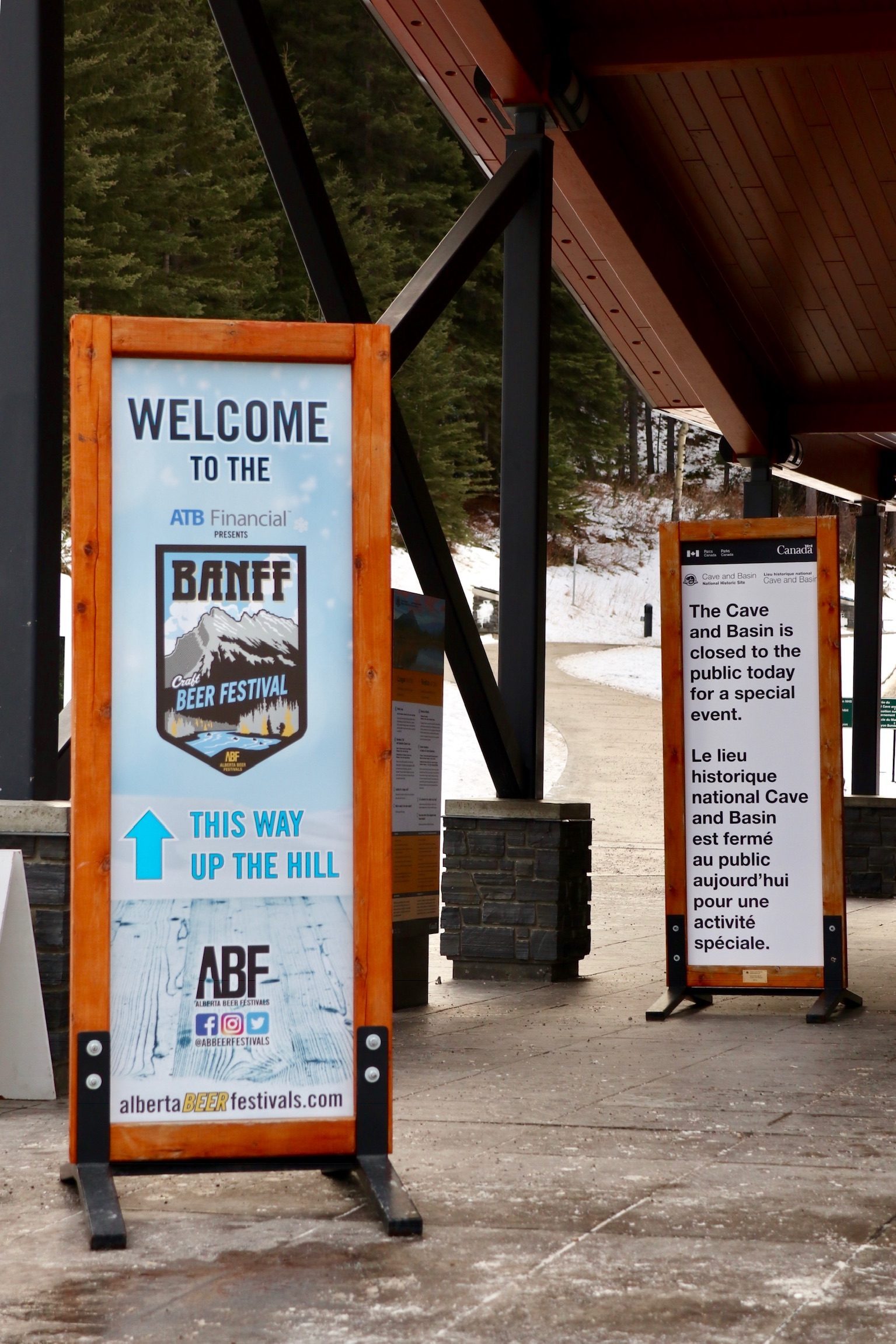 Welcome to Cave and Basin, part of the Banff Craft Beer Festival.