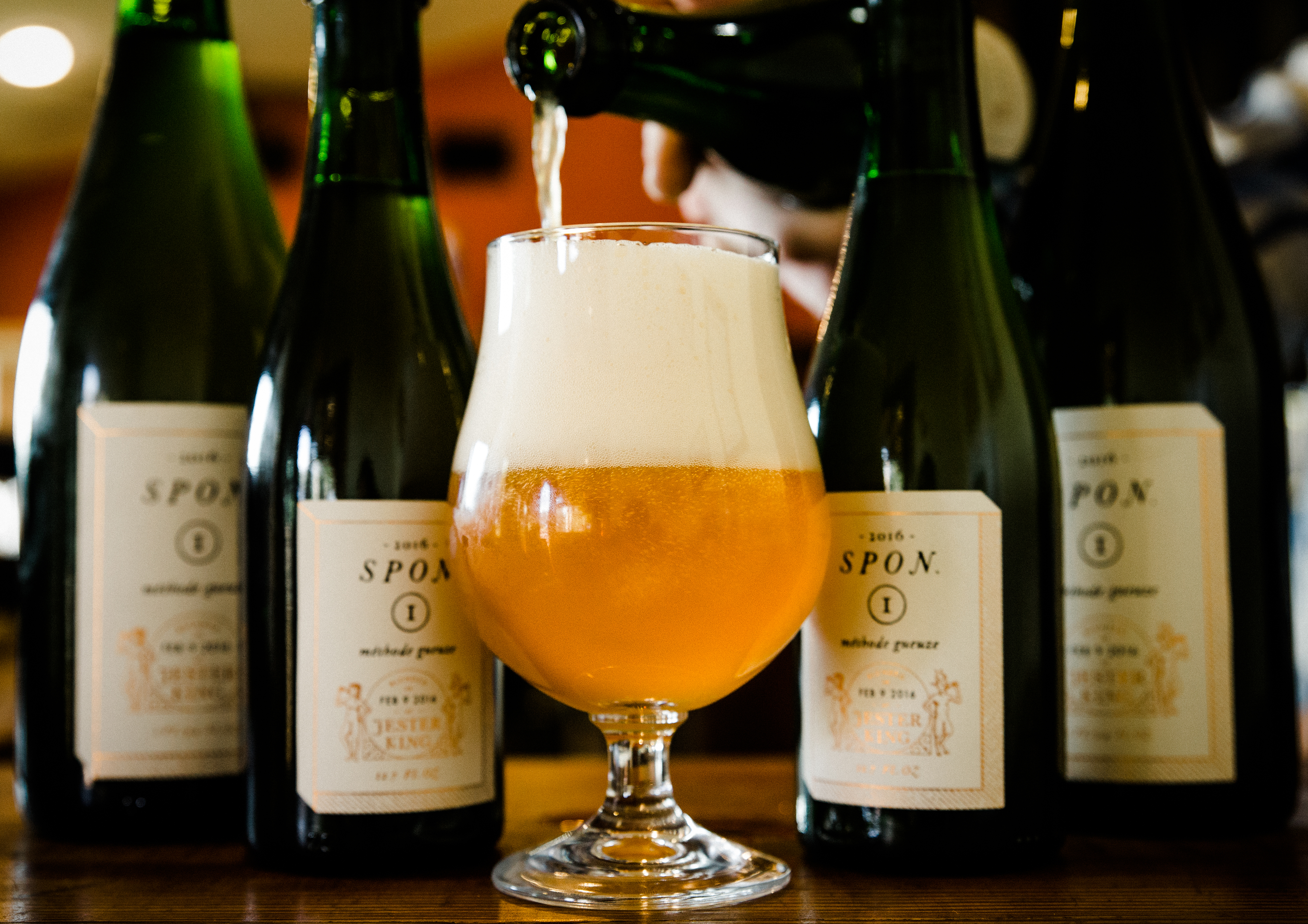 image of Spon Bottles courtesy of Jester King Brewery