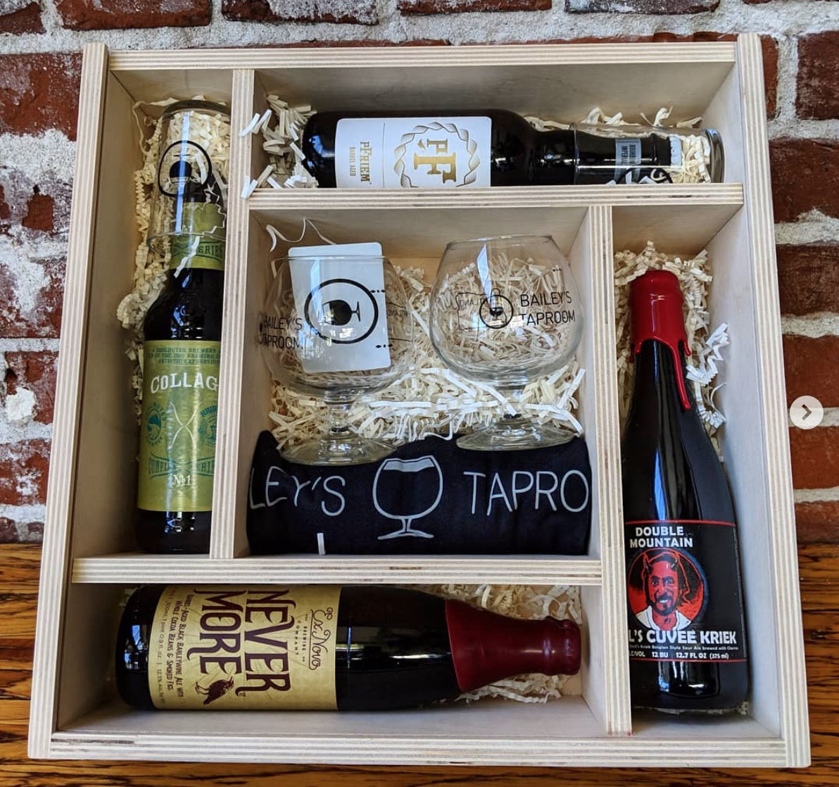 image of the Beer Gift Box courtesy of Bailey's Taproom