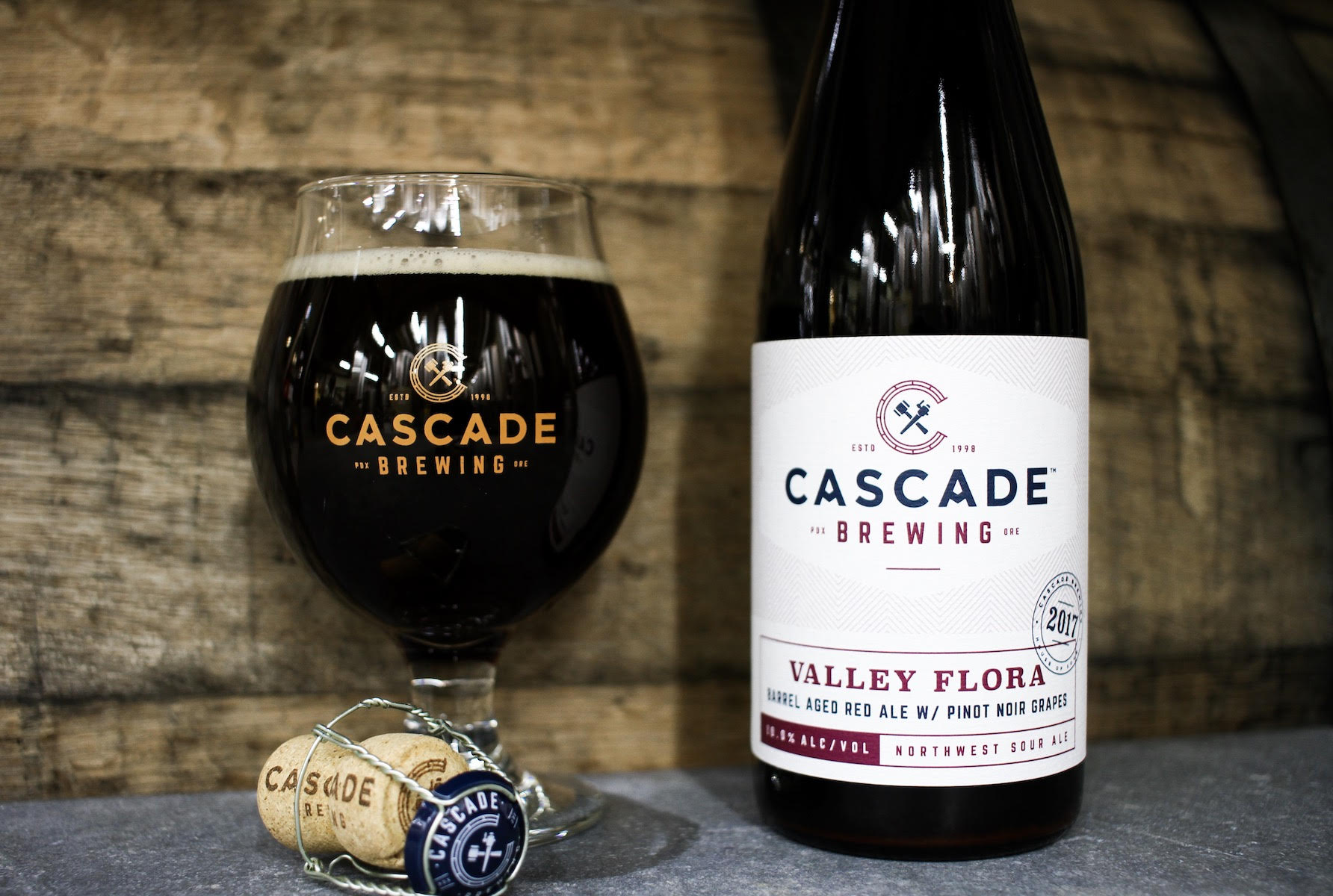 image of Cascade Brewing Valley Flora 2017 courtesy of Cascade Brewing