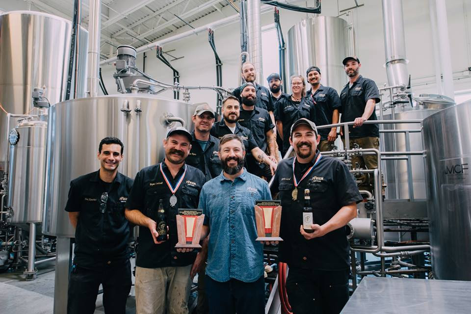 image of the pFriem brew team courtesy of pFriem Family Brewers
