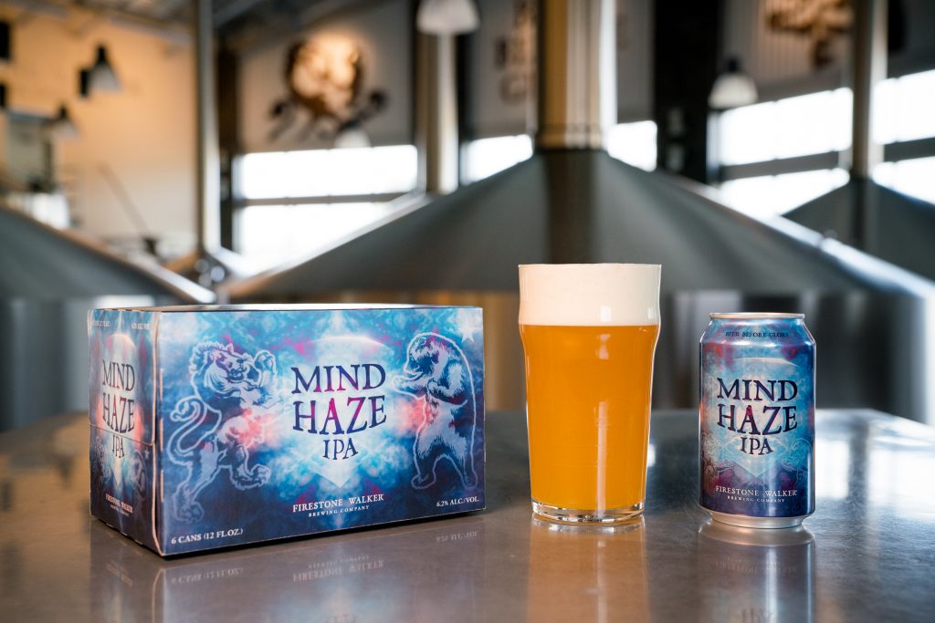 Firestone Walker Brewing Releases Its First Canned Hazy IPA with Mind Haze