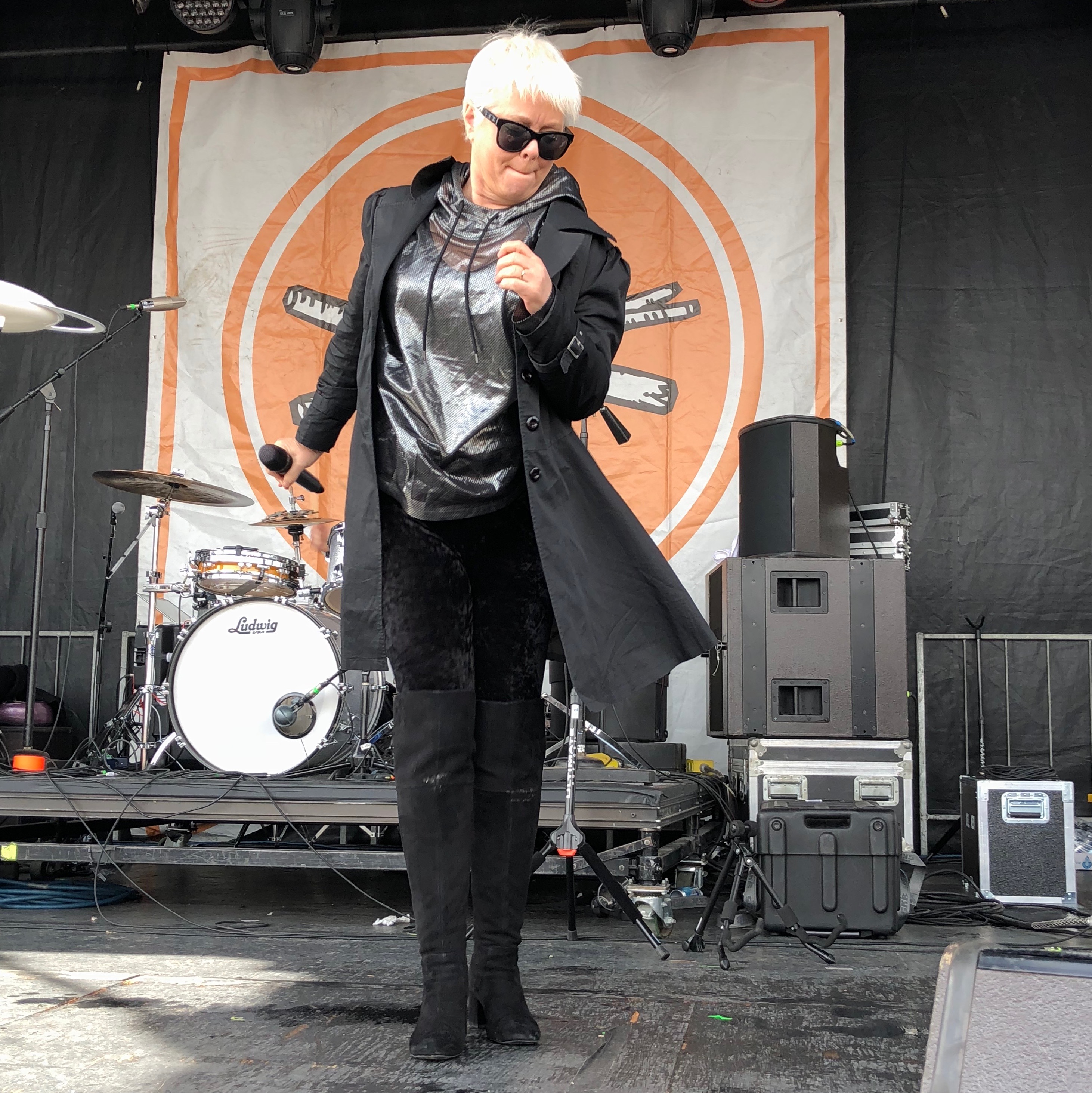 Cindy Wilson, best known for her time with the B-52s performing during Treefort.