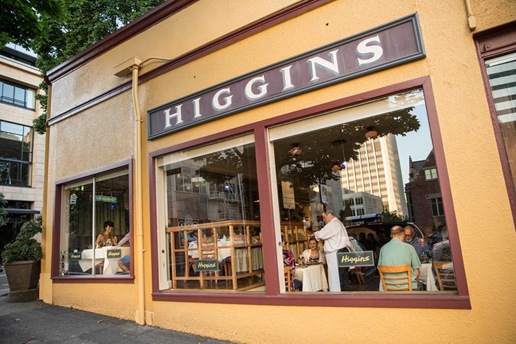 Higgins in downtown Portland. (photo courtesy of John Valls)