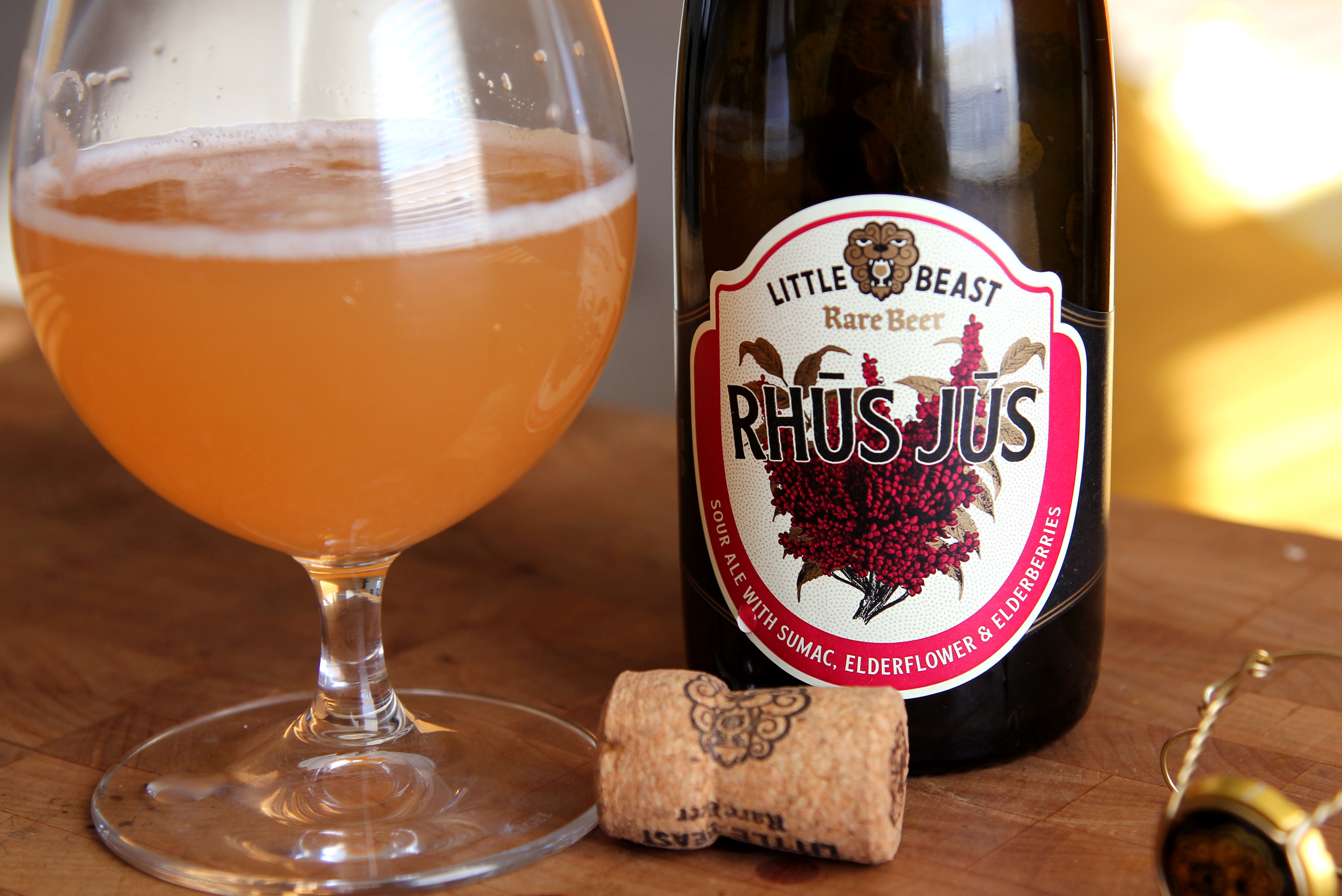 image of Rhus Jus courtesy of LIttle Beast Brewing