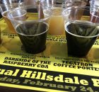 The Yellow Taster Tray of beers at the 2018 McMenamins Hillsdale Brew Fest.