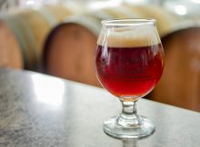 image of Grace Sour Blend, a Collaboration with Thirsty Monk and Crooked Stave courtesy of Thirsty Monk
