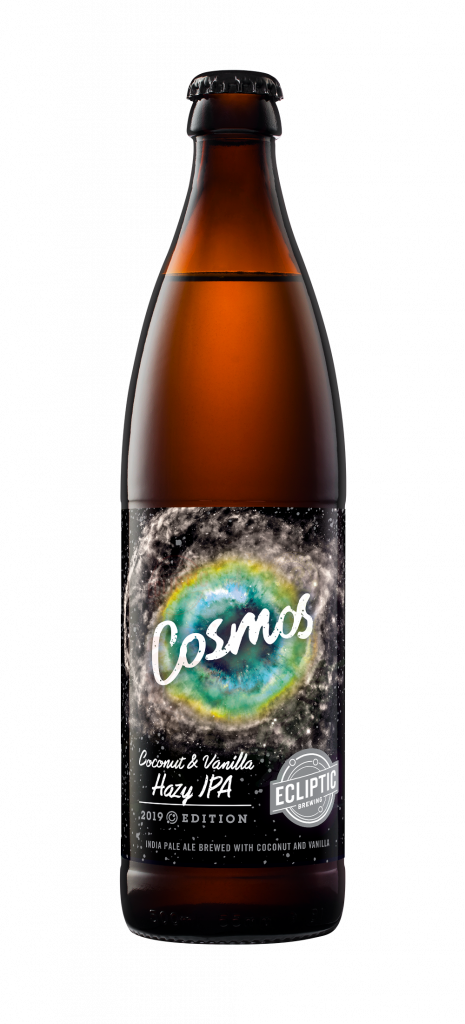 Ecliptic Brewing Cosmos Coconut & Vanilla Hazy IPA Bottle
