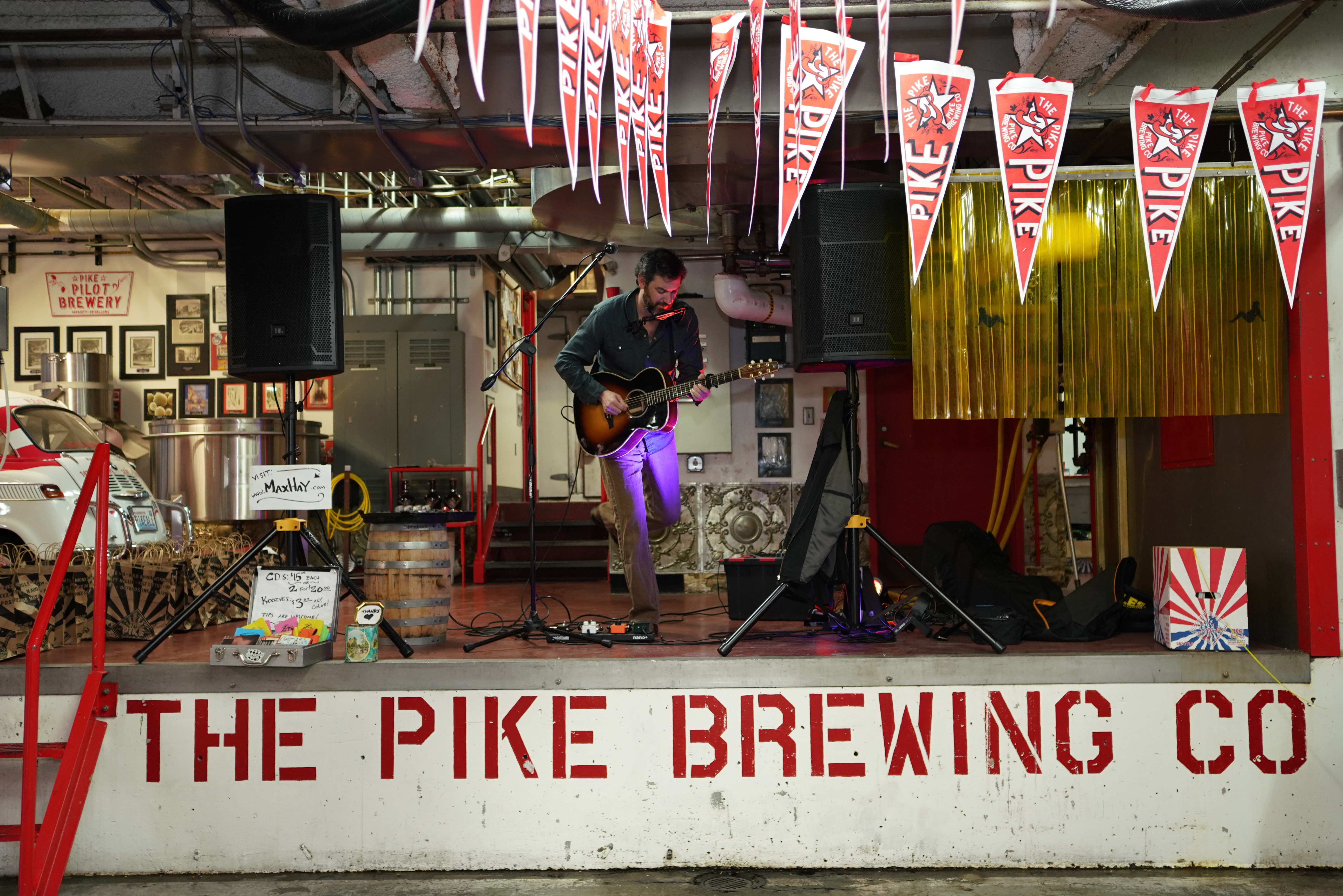 Pike Brewing Company's 29th Canniversary party.
