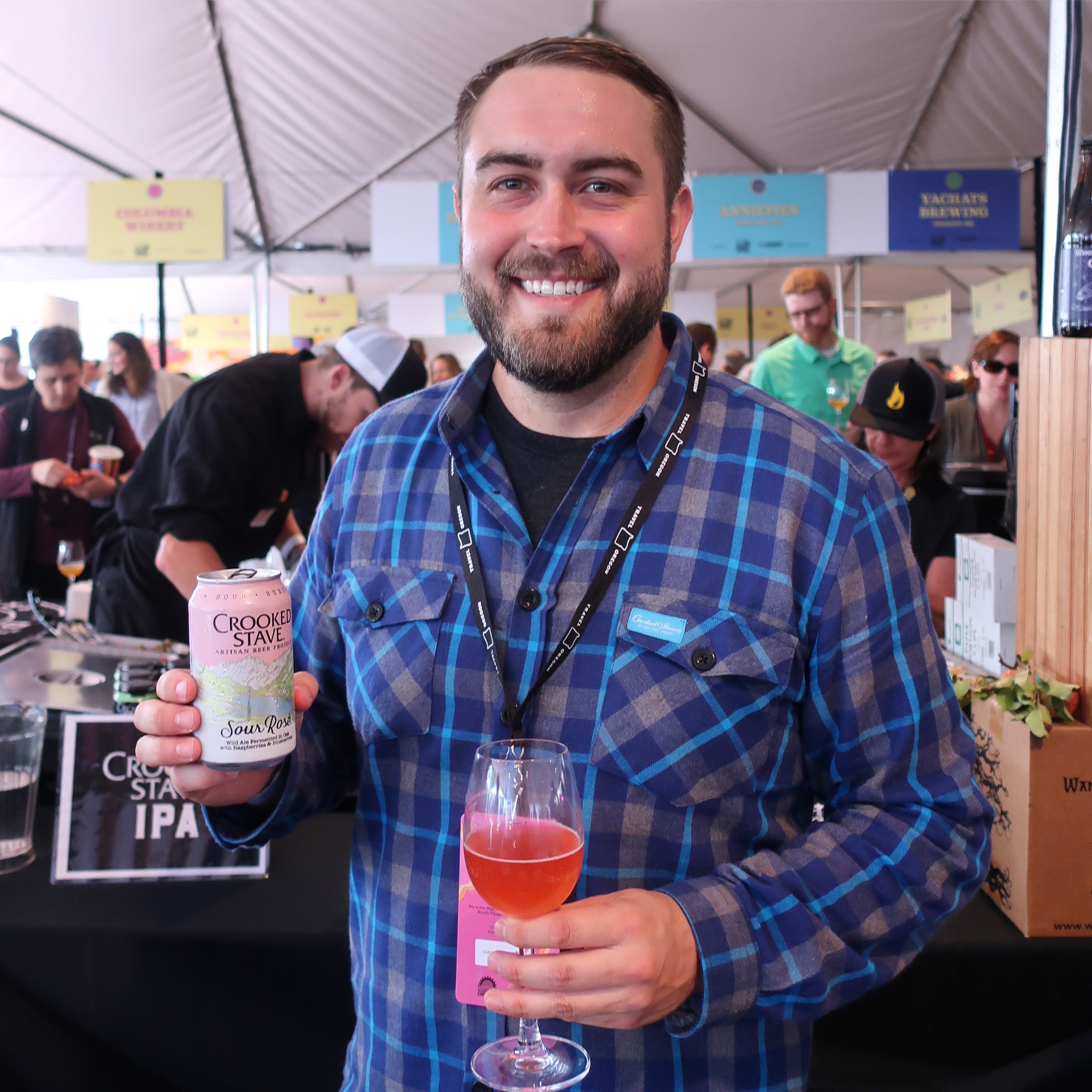 Chad Yakobson. Owner-Brewmaster at Crooked Stave Artisan Beer Project during Feast Portland 2018.