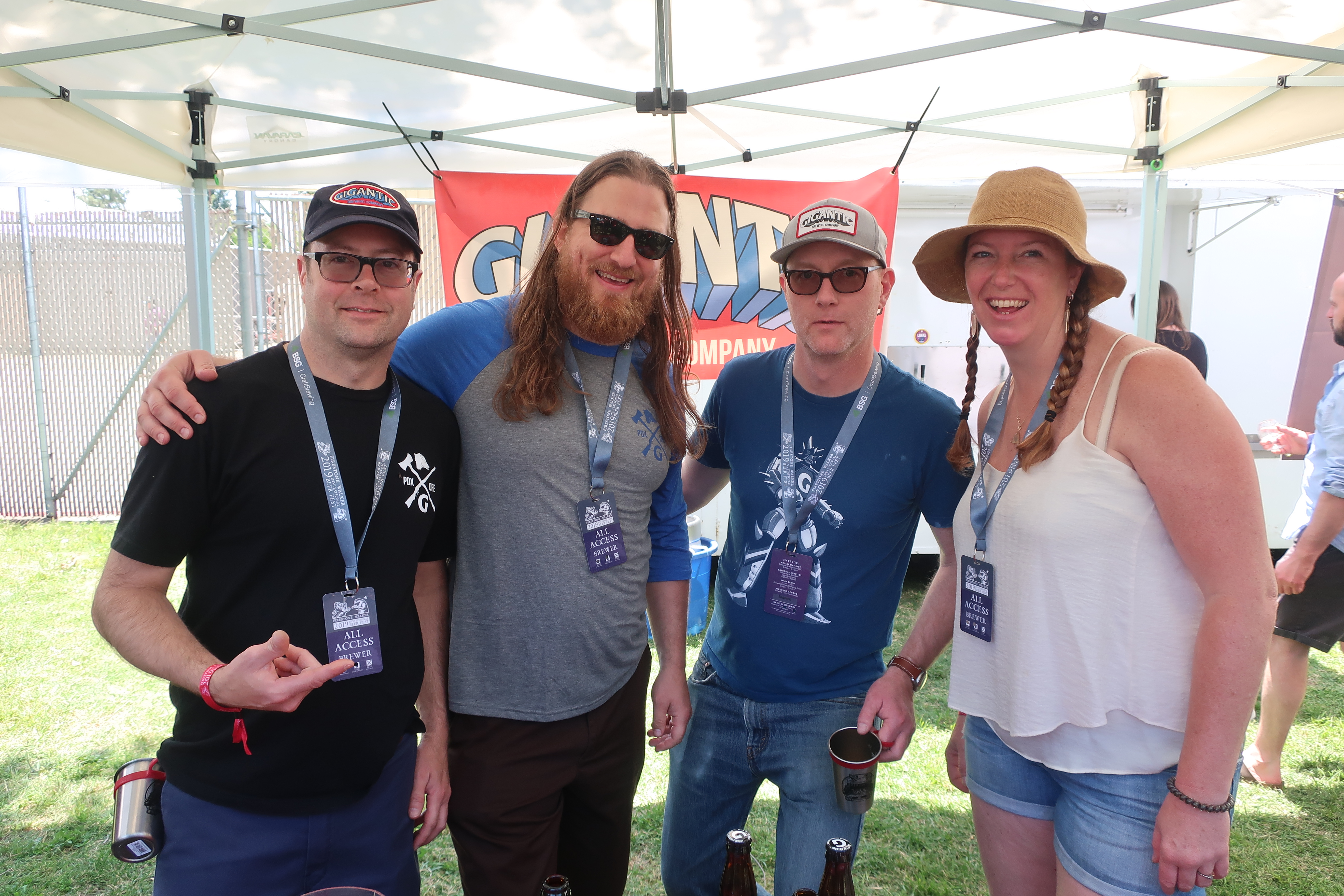 Gigantic Brewing made a return visit to the 2019 Firestone Walker Invitational Beer Fest in Paso Robles, California.