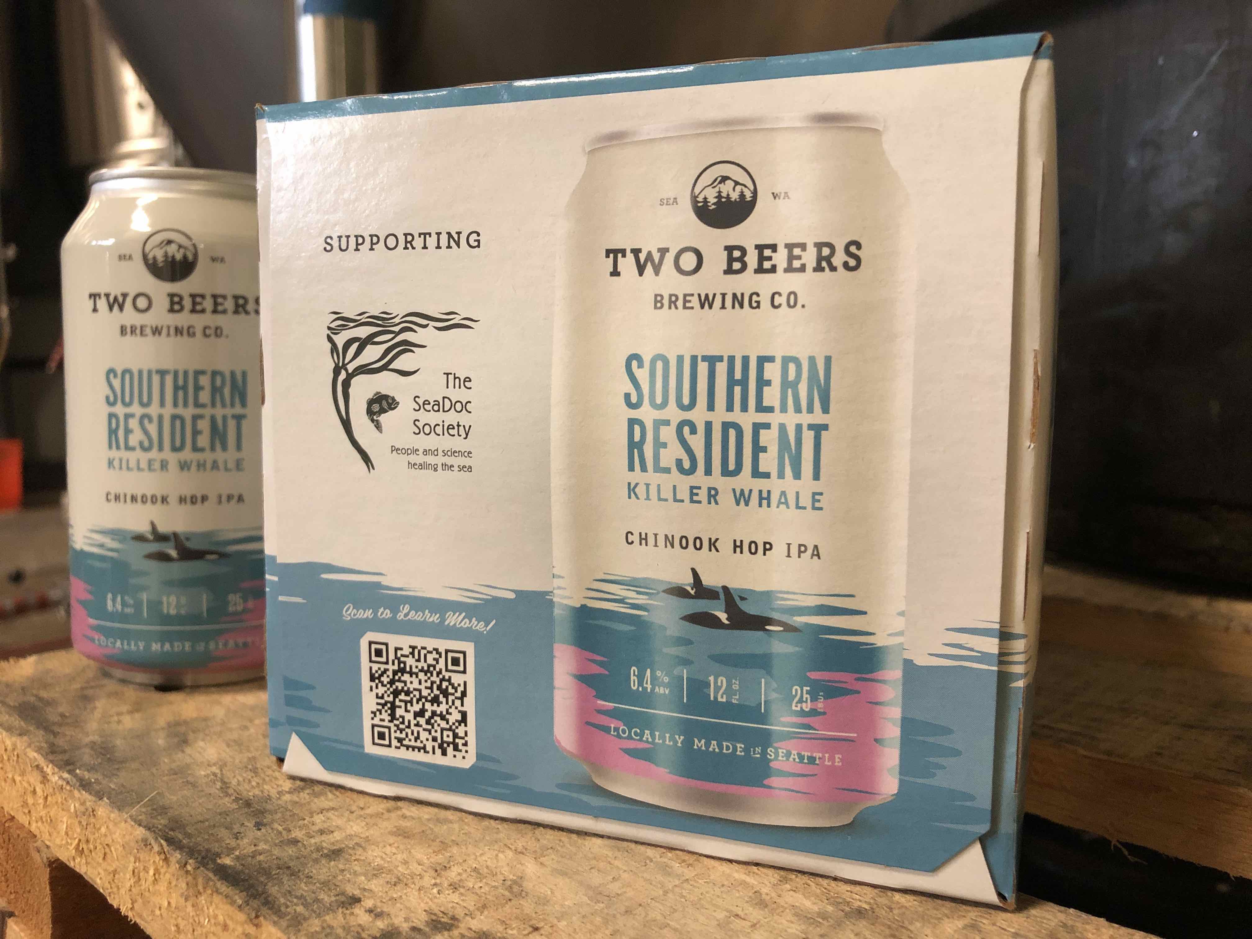 image of Southern Resident IPA courtesy of Two Beers Brewing Co.
