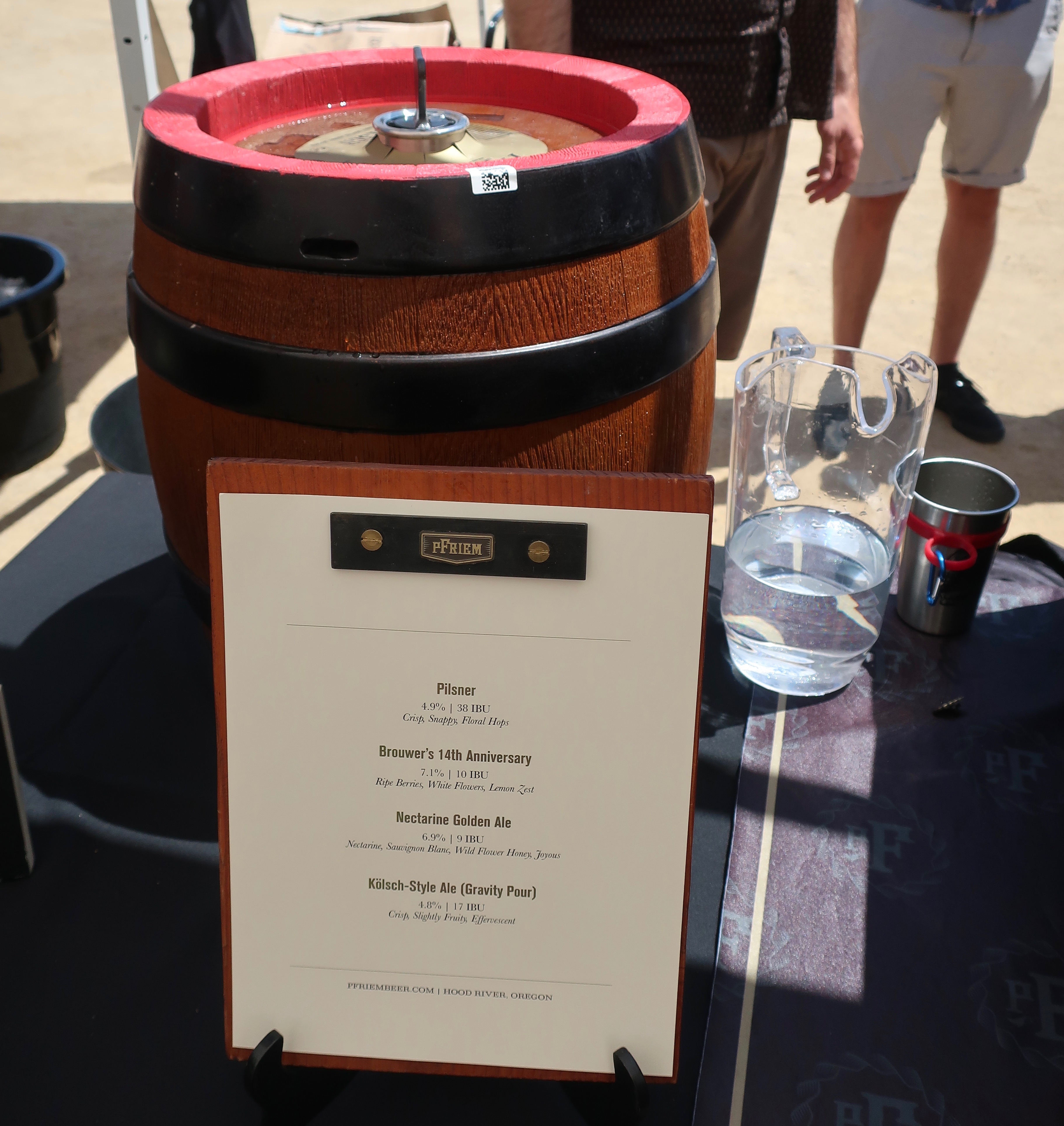 pFriem Family Brewers debuted its gravity fed keg that poured its Kölsch-Style Ale at the 2019 Firestone Walker Invitational Beer Fest.
