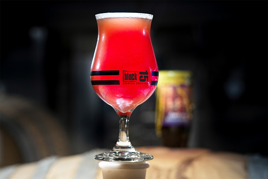 image of 2019 Snozzberry courtesy of Block 15 Brewing