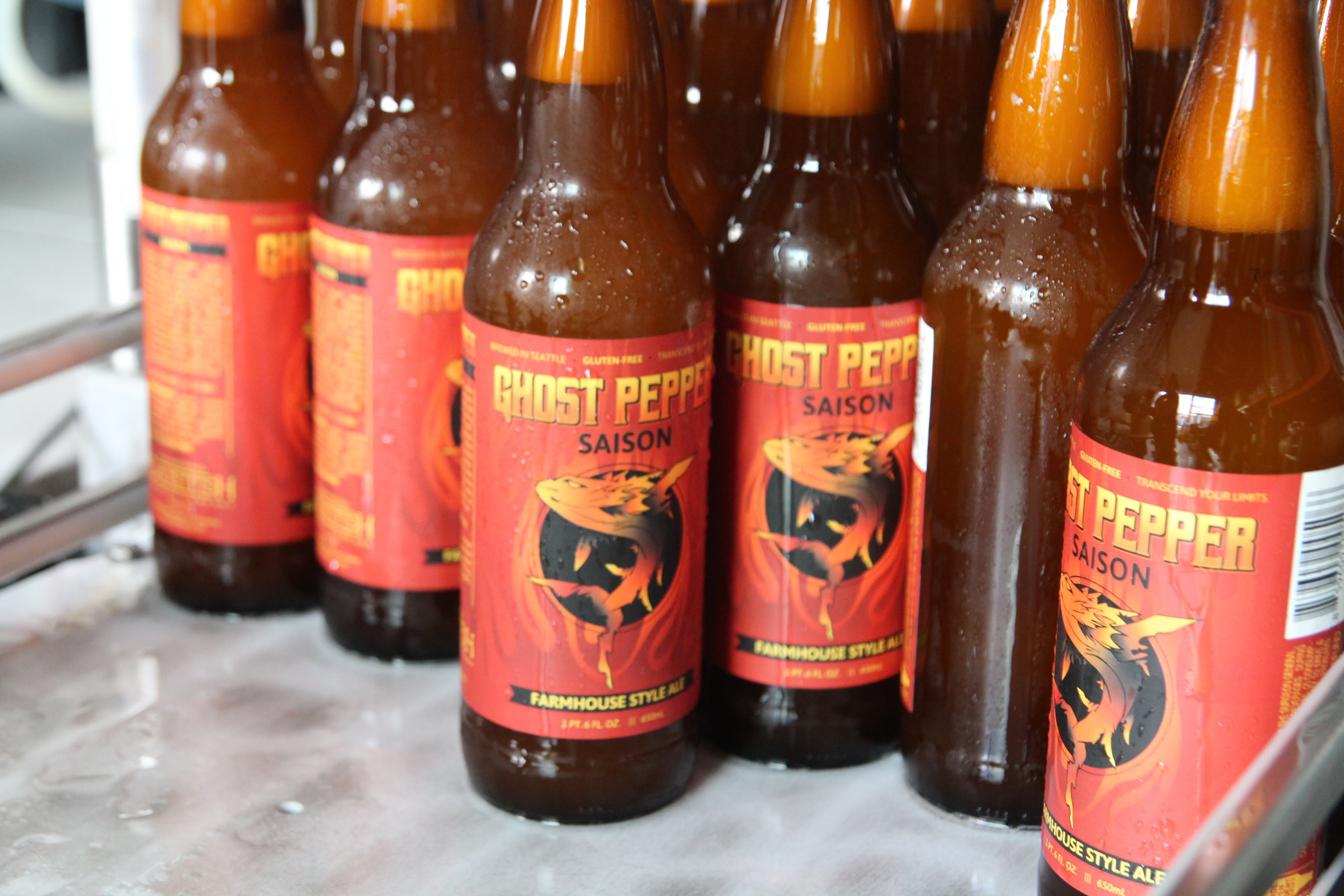 image of Ghost Pepper Saison courtesy of Ghostfish Brewing