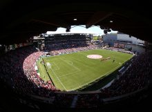 image of the Portland Thorns 2019 home opener courtesy of the Portland Thorns