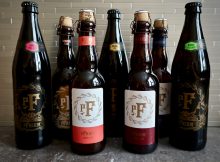 pFriem Family Brewers Summer 2019 Beer Releases - Mexican Lager, Golden IPA, Jammy Pale, Farmhouse Fleur, Nectarine Golden Ale, Bosbessen, and Oude Kriek.