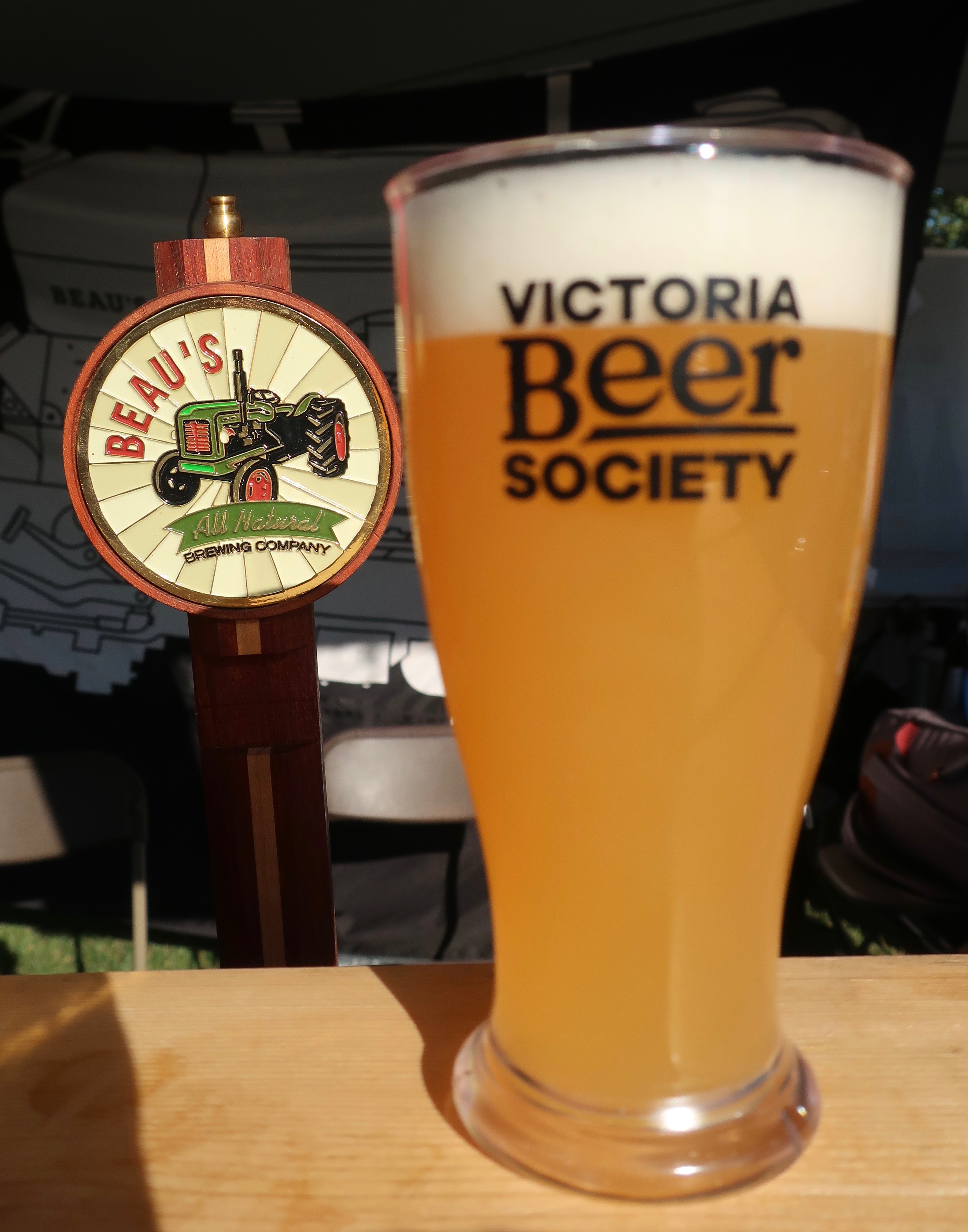 Beau's All Natural served its Full Time IPA at the 2019 Great Canadian Beer Festival.