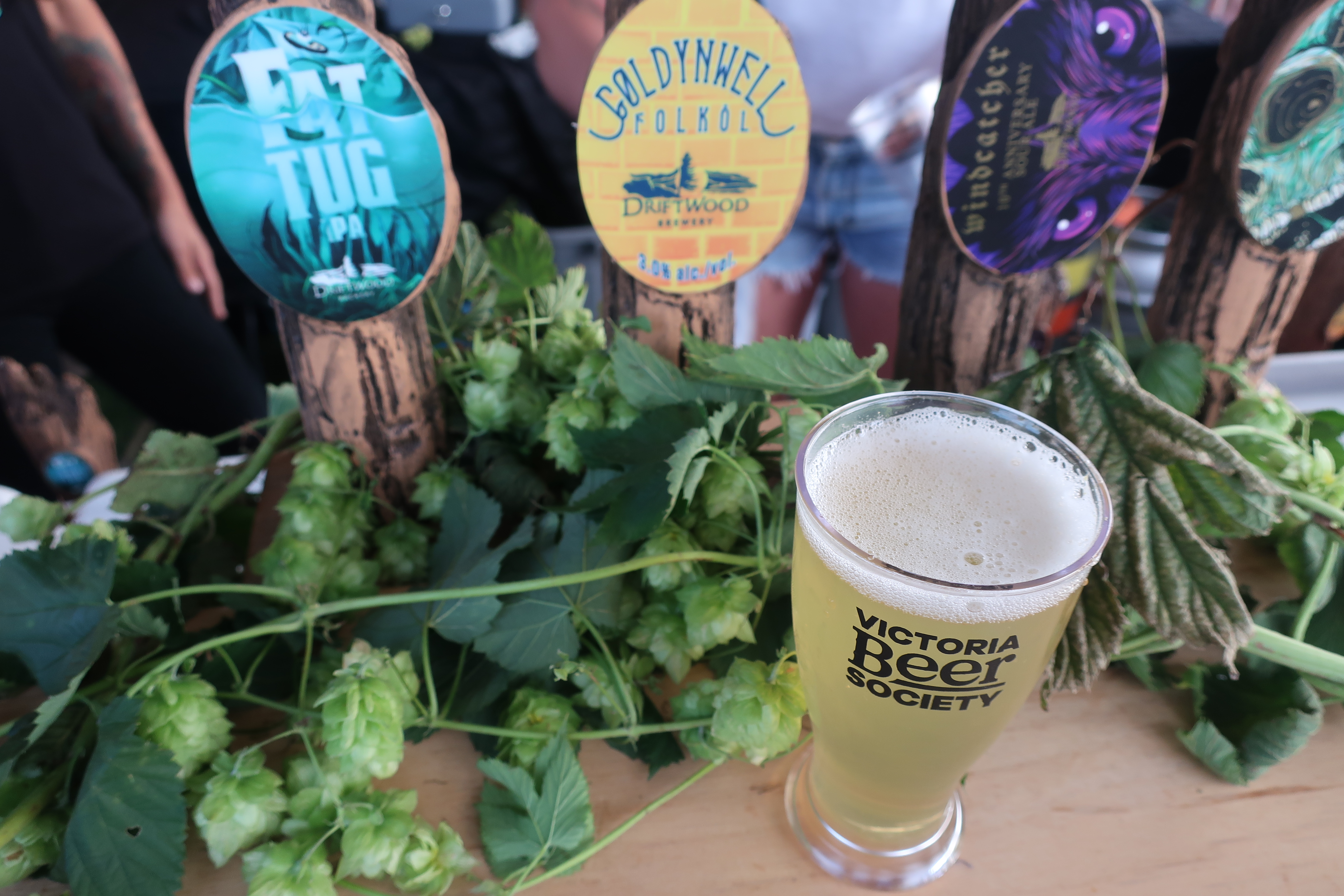 Driftwood Brewing from Victoria, BC served its beers at the 2019 Great Canadian Beer Festival.