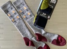 FITS Light Ski BrewSki Socks feature a design for all day skiing and a style for aprés ski.