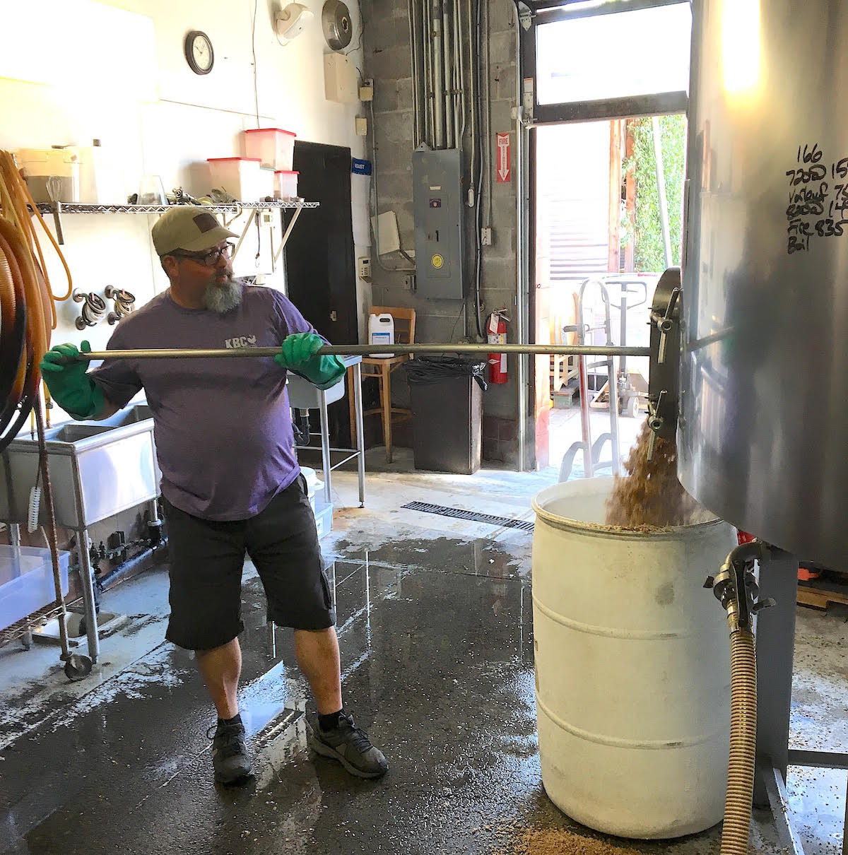 image of Ross Quenzer, winner of the Lompoc Brewing Cascadia Homebrew Competition courtesy of Lompoc Brewingjpg