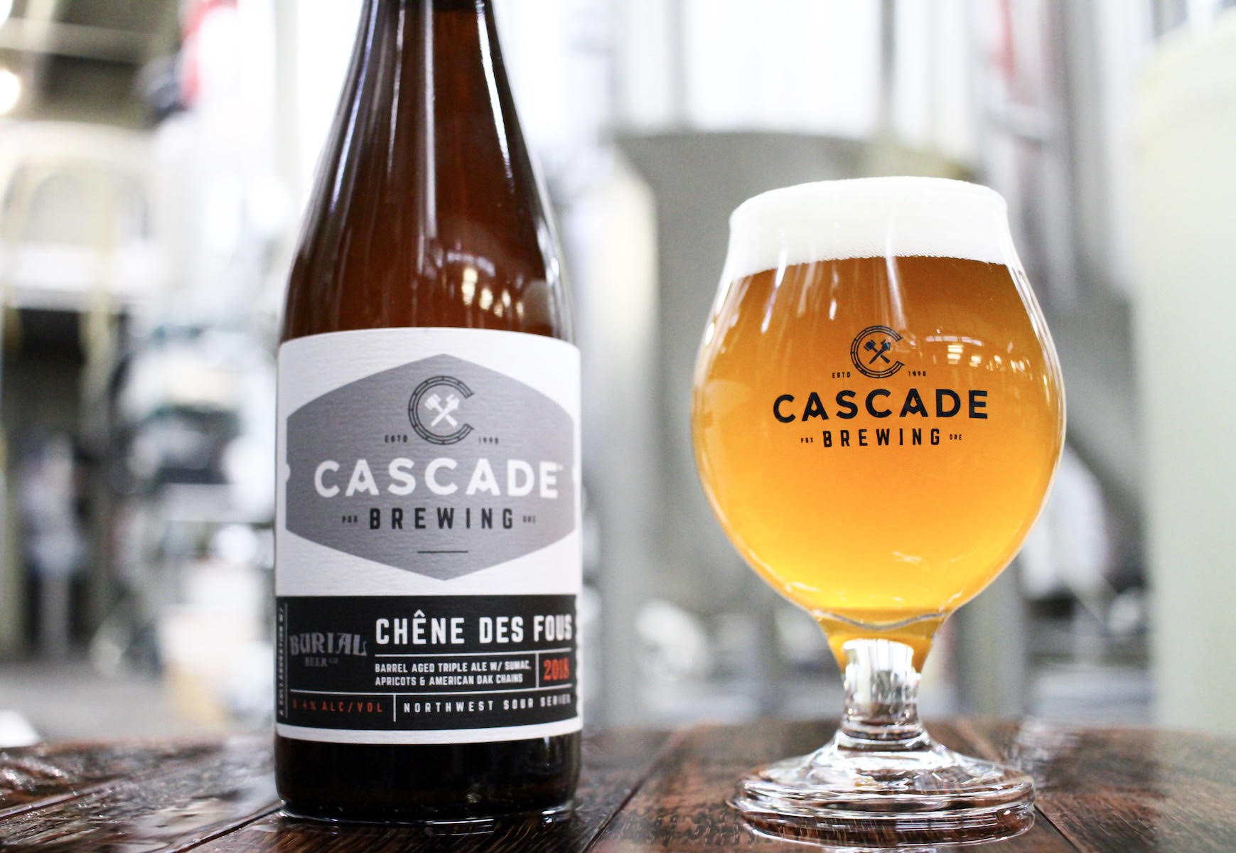 image of Chêne des Fous courtesy of Cascade Brewing