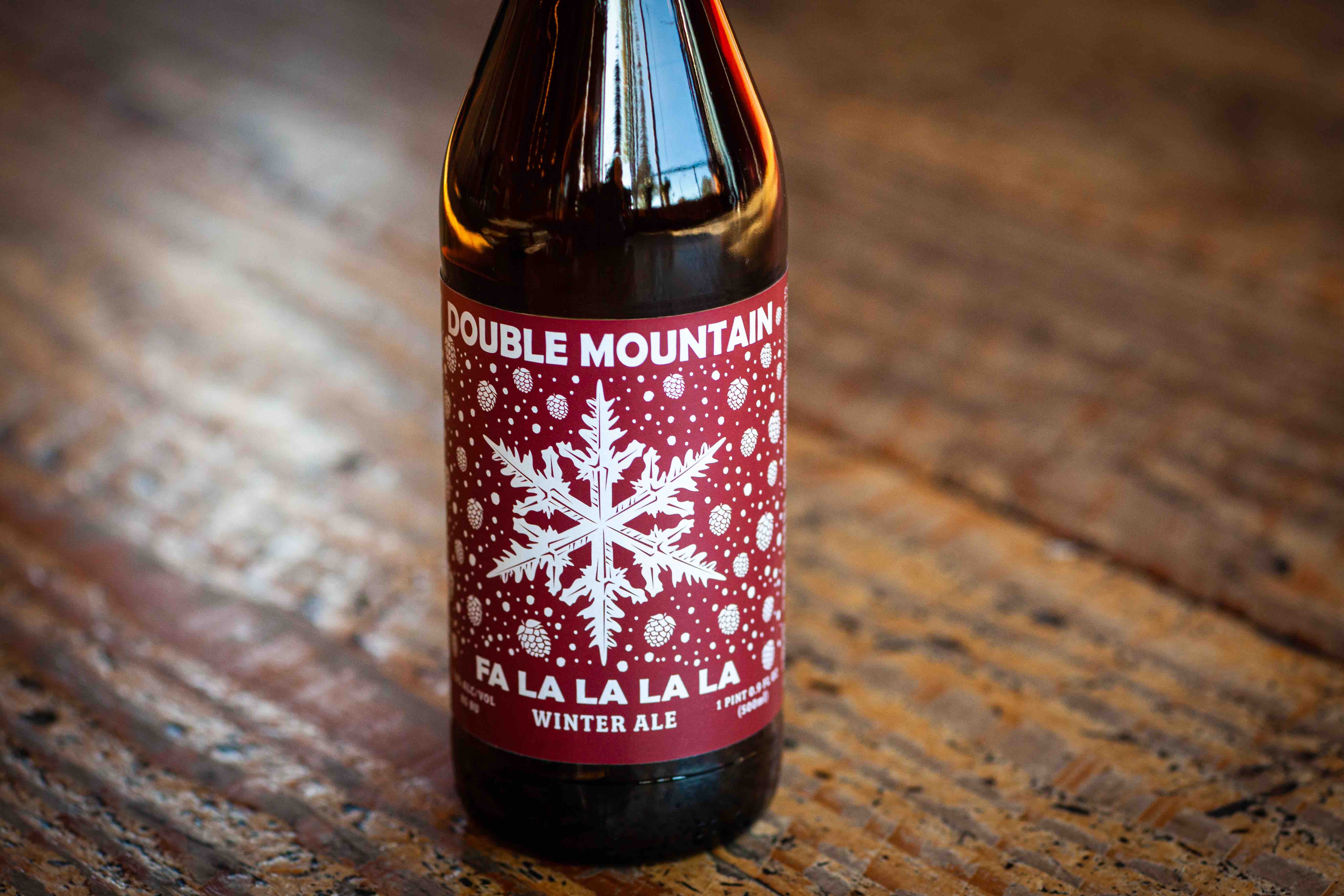 image of Fa La La La La Winter Ale courtesy of Double Mountain Brewery