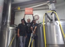 image of brewing Rest In Pizza IPA with Sizzle Pie courtesy of Boneyard Beer
