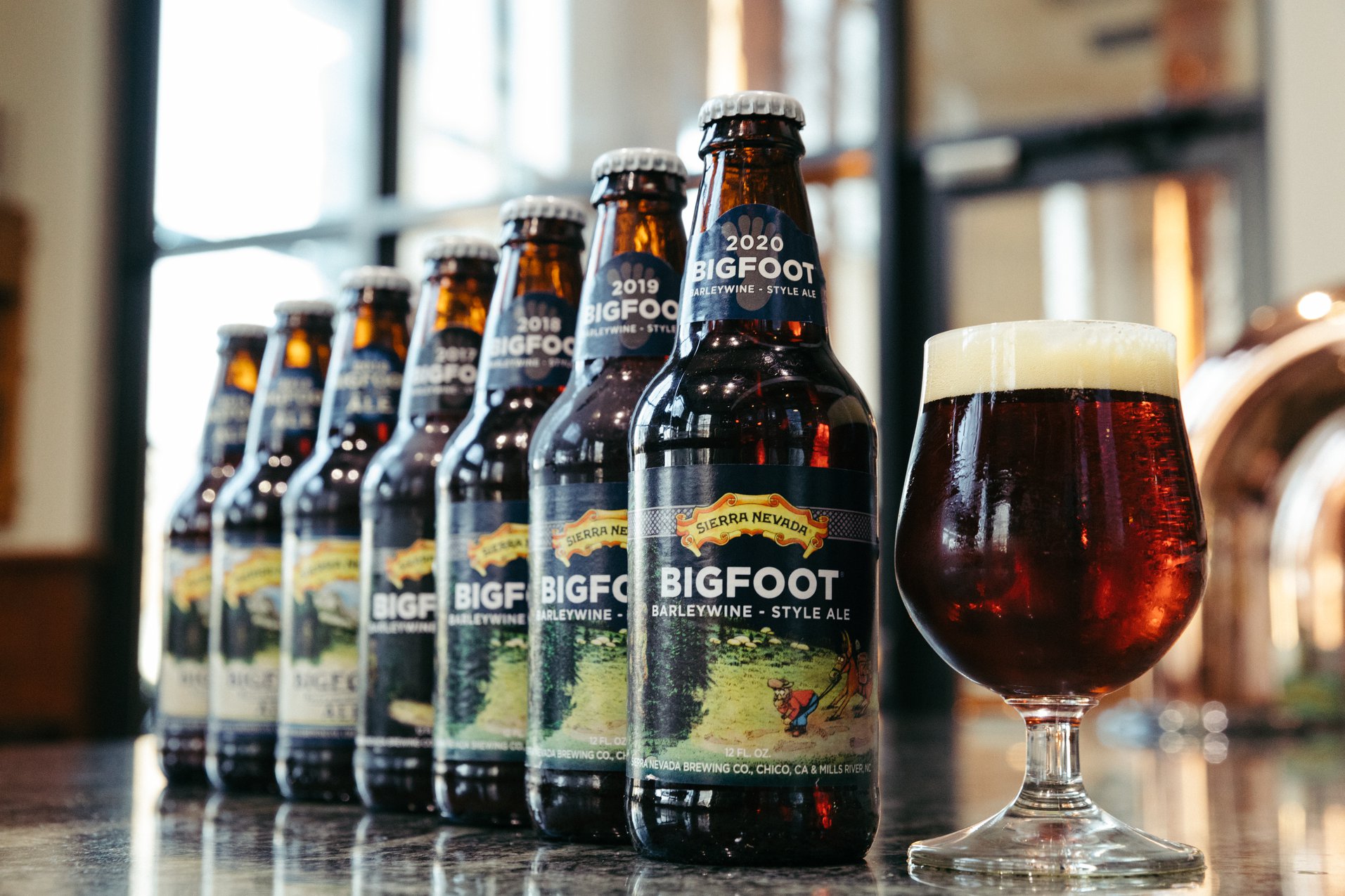 image of 2020 Bigfoot Barleywine-Style Ale courtesy of Sierra Nevada Brewing
