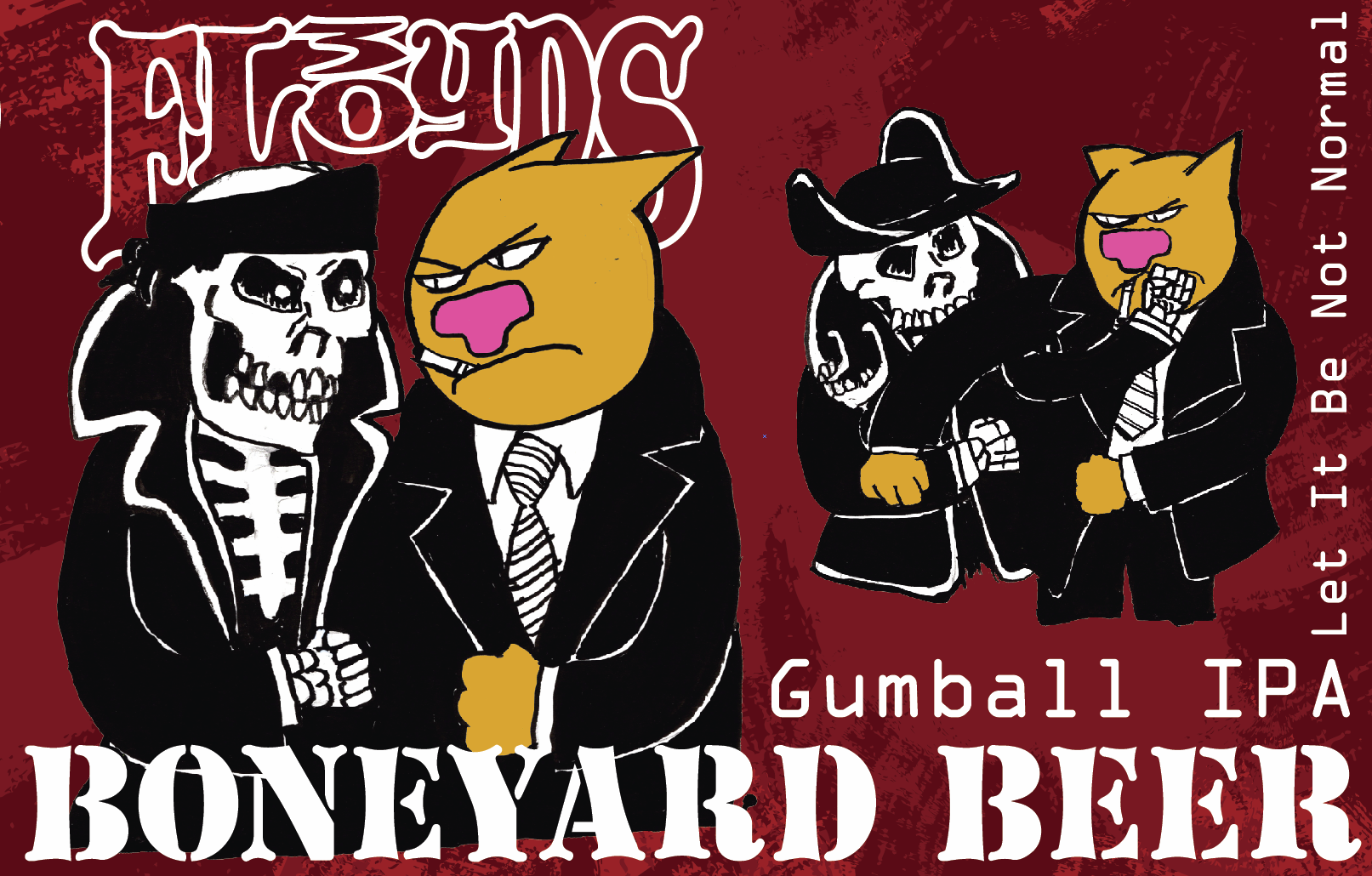 Boneyard Beer and 3 Floyds Brewing Gumball IPA