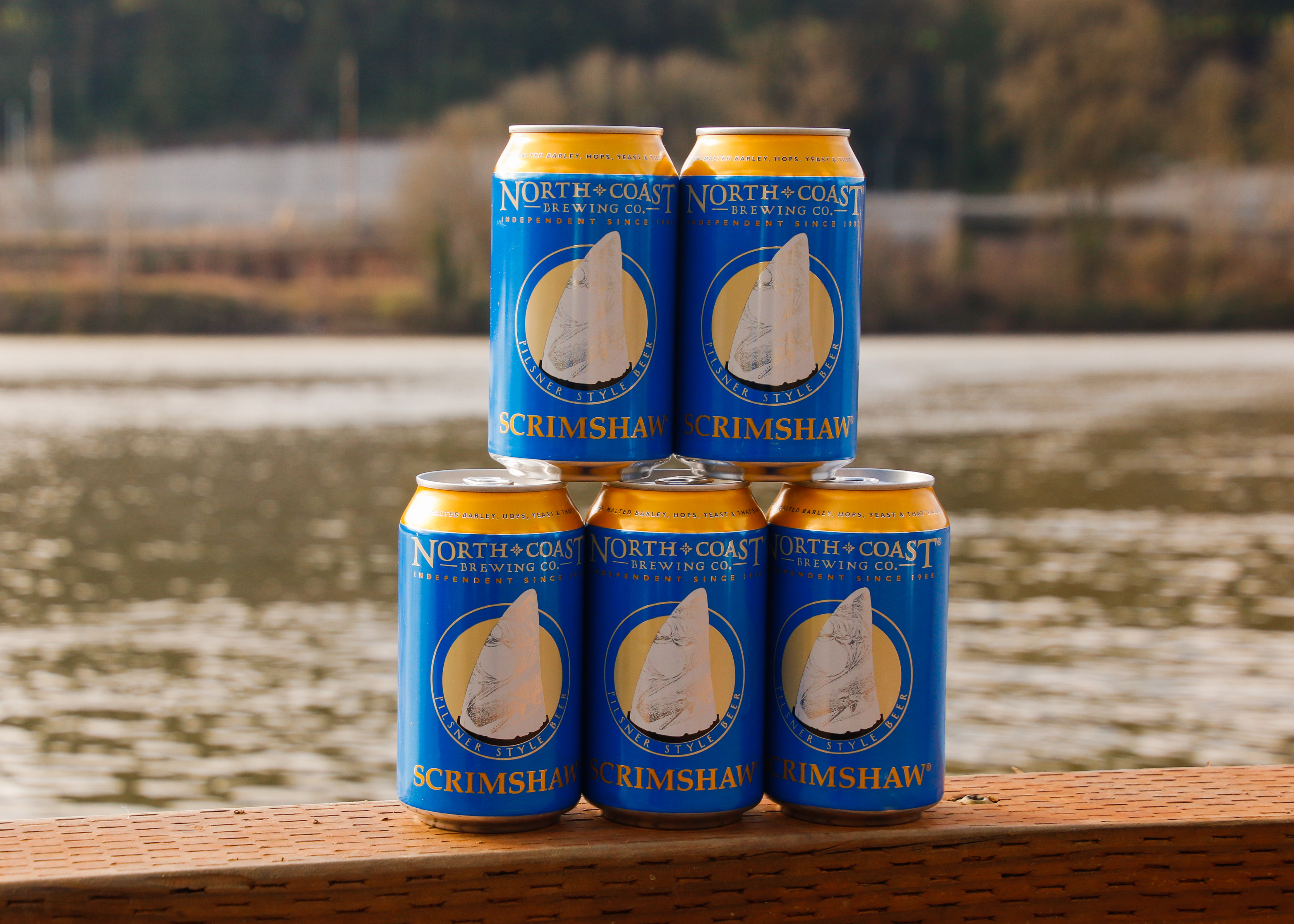 image of the new Scrimshaw cans courtesy of North Coast Brewing Company