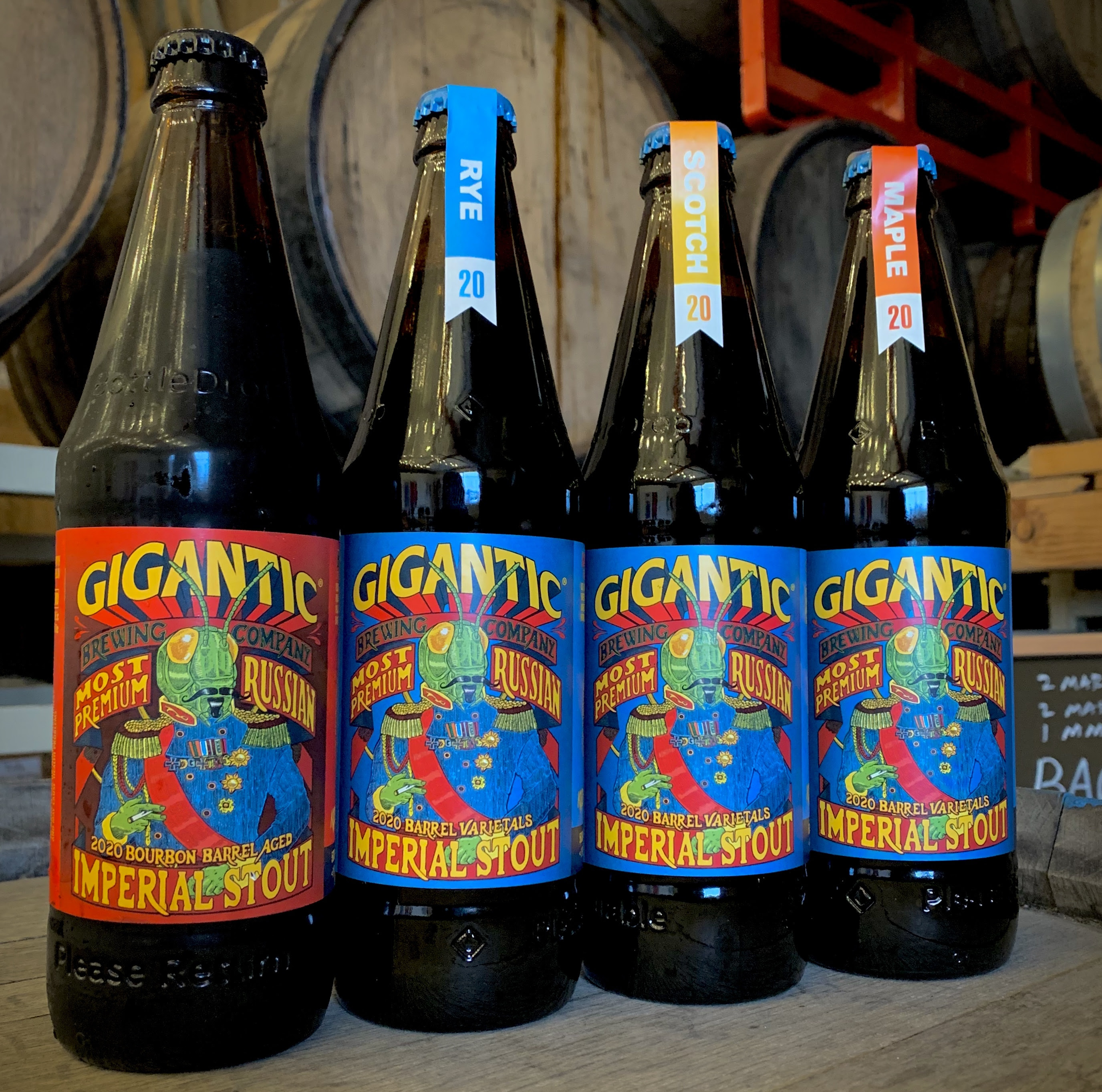 image of 2020 Barrel Aged Most Most Premium Russian Imperial Stout courtesy of Gigantic Brewing