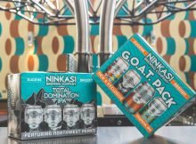 image of G.O.A.T. and Total Domination 12 Packs courtesy of Ninkasi Brewing