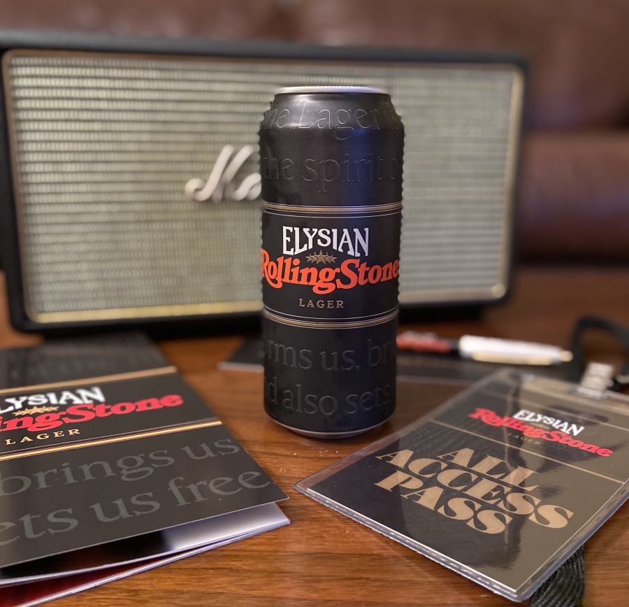 Elysian Brewing and Rolling Stone collaborate on Elysian Rolling Stone Lager.