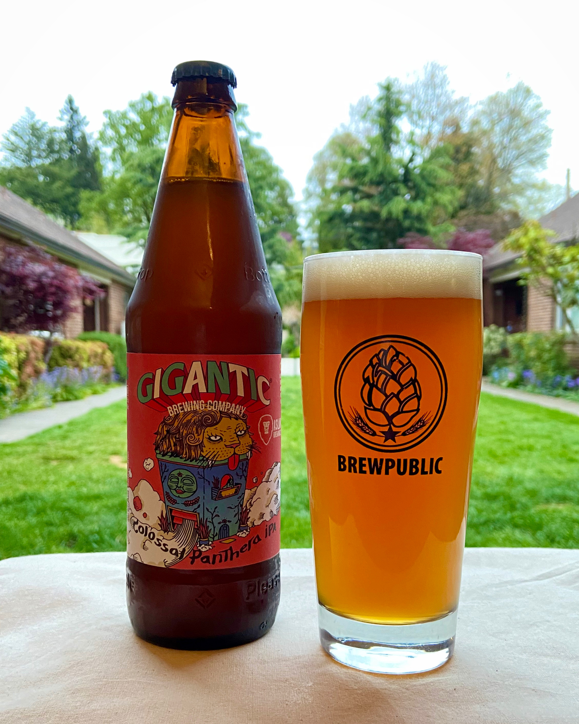 Gigantic Brewing collaborates with Aslan Brewing on the new Colossal Panthera IPA.
