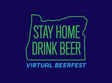 Oregon Brewers Guild Stay Home, Drink Beer Virtual Beer Festival Logo