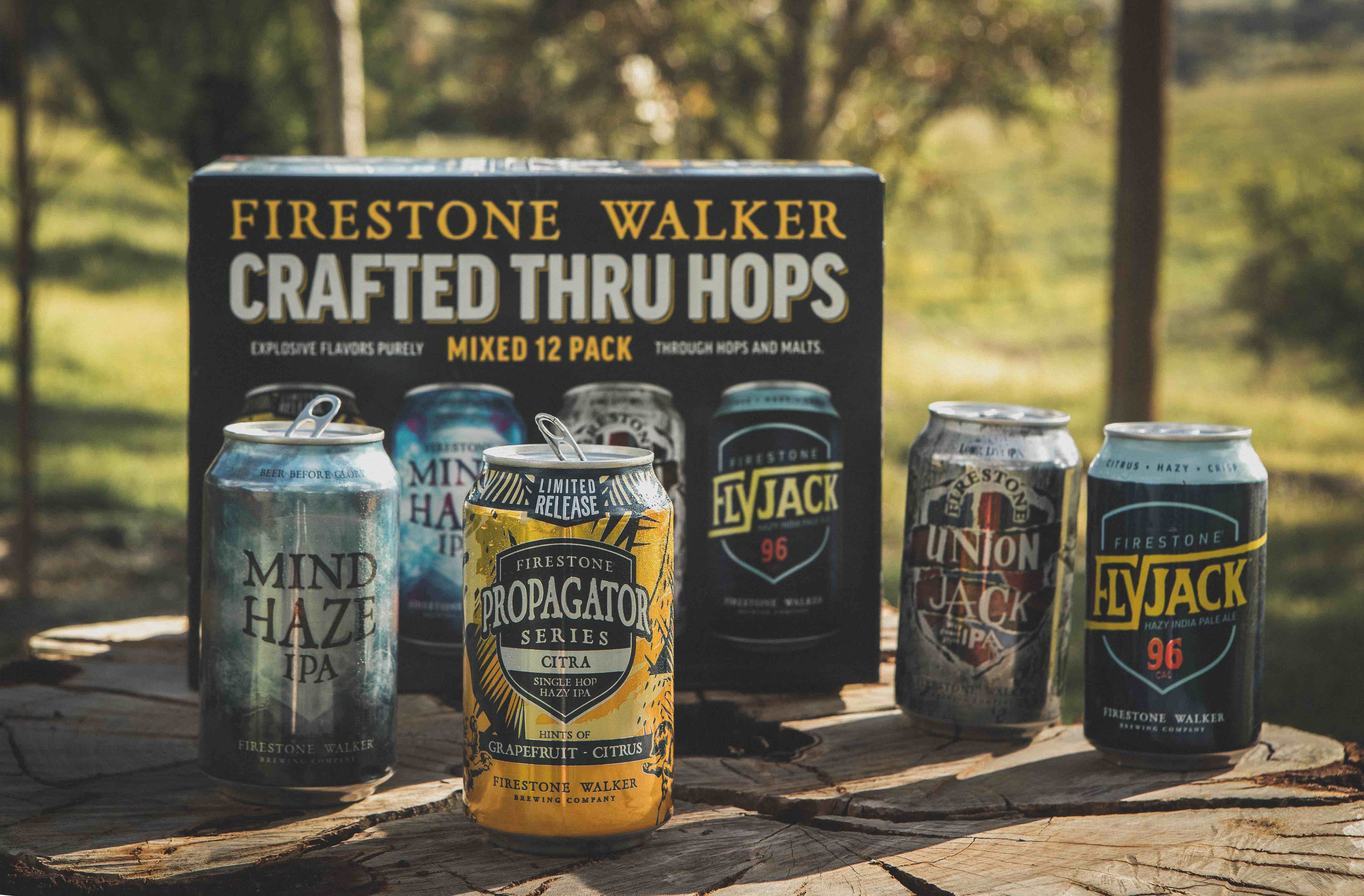 image of Crafted Thru Hops Mixed Pack courtesy of Firestone Walker Brewing