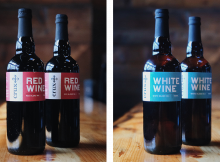 image of Red Wine and White Wine courtesy of Crux Fermentation Project