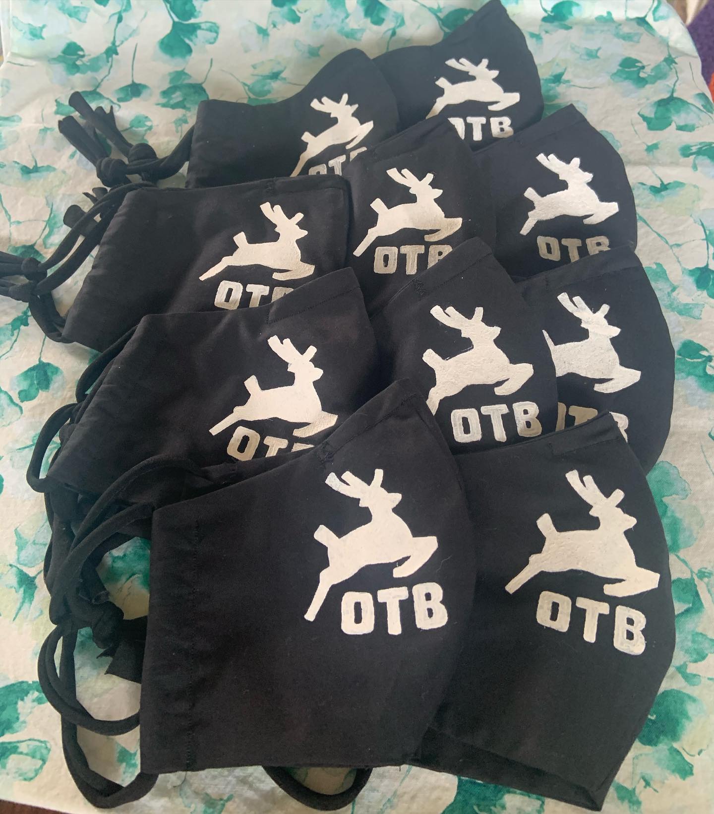 Old Town Brewing face masks will be for sale at the debut Drive-Thru Brewers Market. (image courtesy of Old Town Brewing)