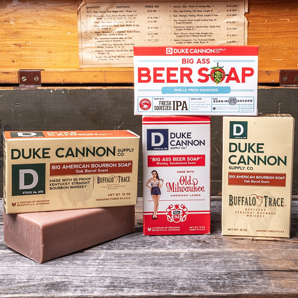 NEW - Duke Cannon - Big Ass Bar of Soap - Beer