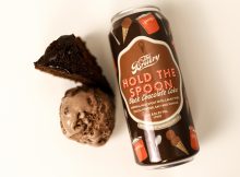 image of Hold The Spoon Black Chocolate Cake, a collaboration with The Bruery and Jeni’s Splendid Ice Creams courtesy of The Bruery