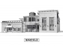 image of Warfield Distillery & Brewery rendering courtesy of Warfield Distillery & Brewery