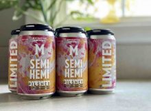 image of Semi Hemi Dry Hopped Pilsner courtesy of Migration Brewing