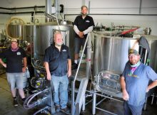 Coin Toss Brewing and Vanguard Brewing collaborate on Pink Paradise Gose. (photo credit: Laurie Tarter)